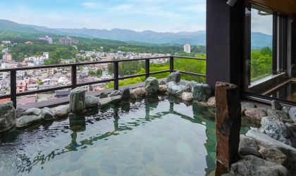 La Vista open air onsen